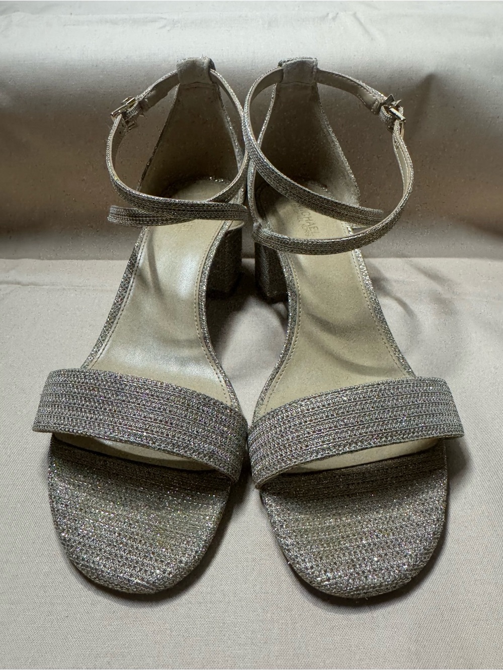 Michael Kors gold heels
